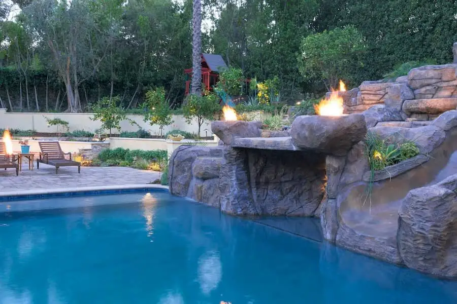 woodland hills fire feature