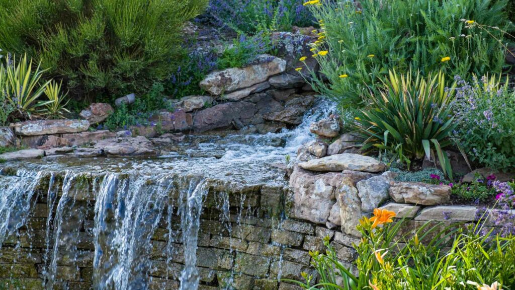 Woodland Hills water feature